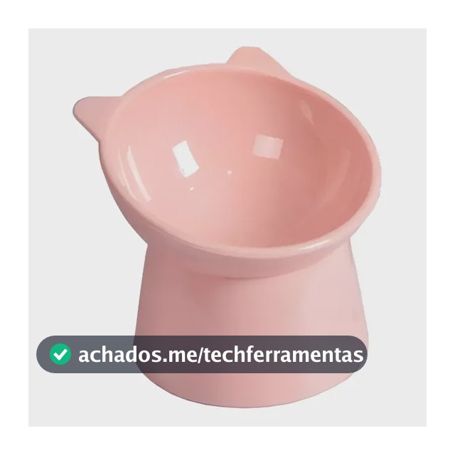 Comedouro Alto Gato Suporte Elevado Postura Correta Pet