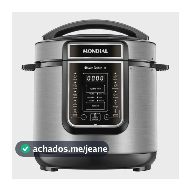 Panela Elétrica De Pressão Pe-60-6L-I Digital 6l Mondial