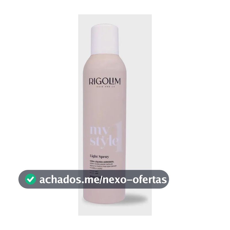 Light Spray Cera Líquida 300ml - Leticia Rigolim