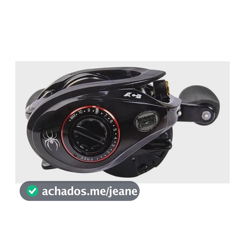 Carretilha Marine Sports Lubina Black Widow GTX Esquerdo Color Preto
