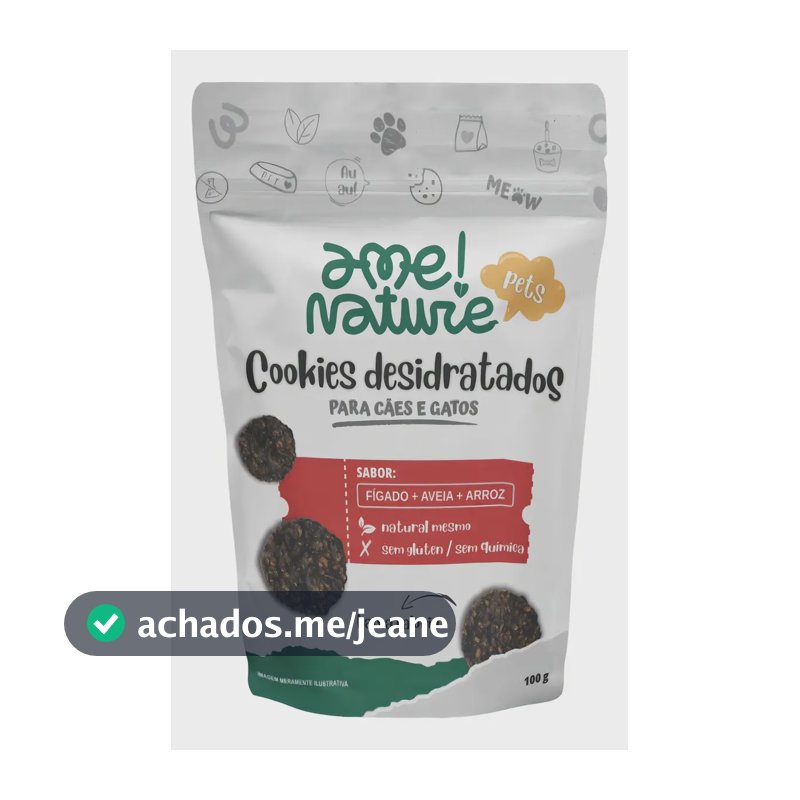 Cookies Desidratados De Fígado- 100g