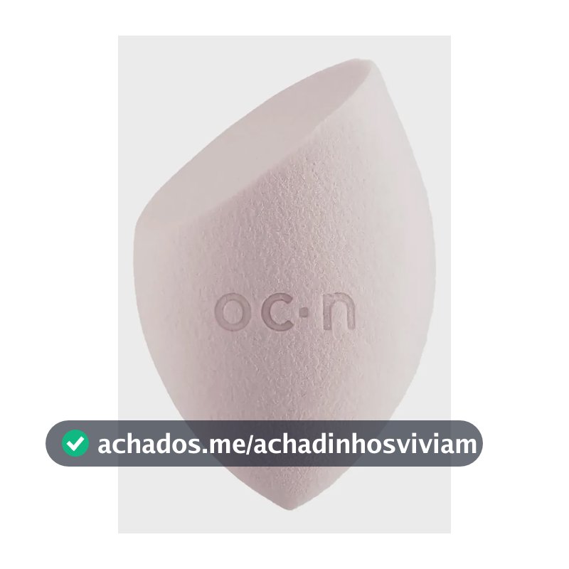 Esponja De Maquiagem Flat Blend Nude - Océane Nude Claro Grande