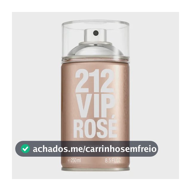 Carolina Herrera 212 Vip Rosé - Body Spray Feminino 250ml Única
