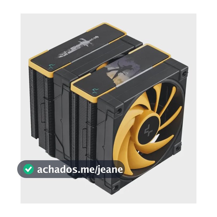 Air Cooler Deepcool Ak620 Zero Dark Zoria 6 Heatpipes Preto