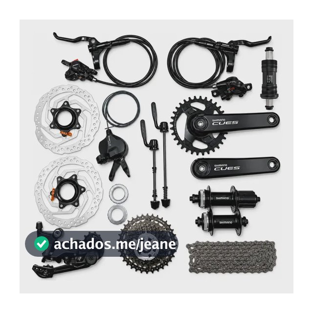 Kit Shimano Cues 9v Freio Hidráulico Completo Mtb