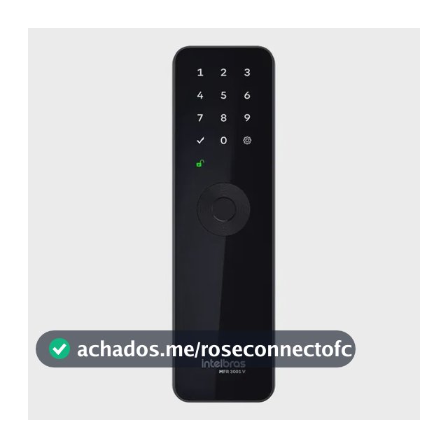 Fechadura Inteligente De Embutir Sem Maçaneta Mfr 3001 V Intelbras