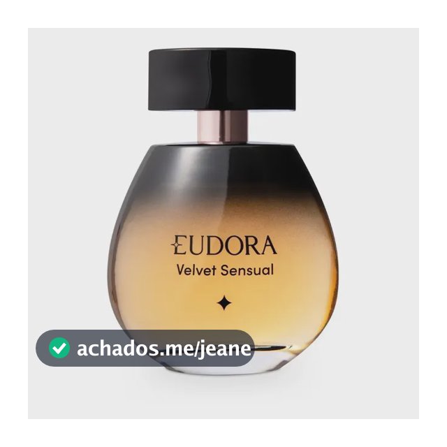 Eudora Velvet Sensual Deo Colônia Feminino 100ml