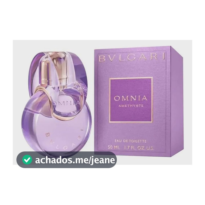 Bvlgari Omnia Amethyste Eau De Toilette 50ml Feminino