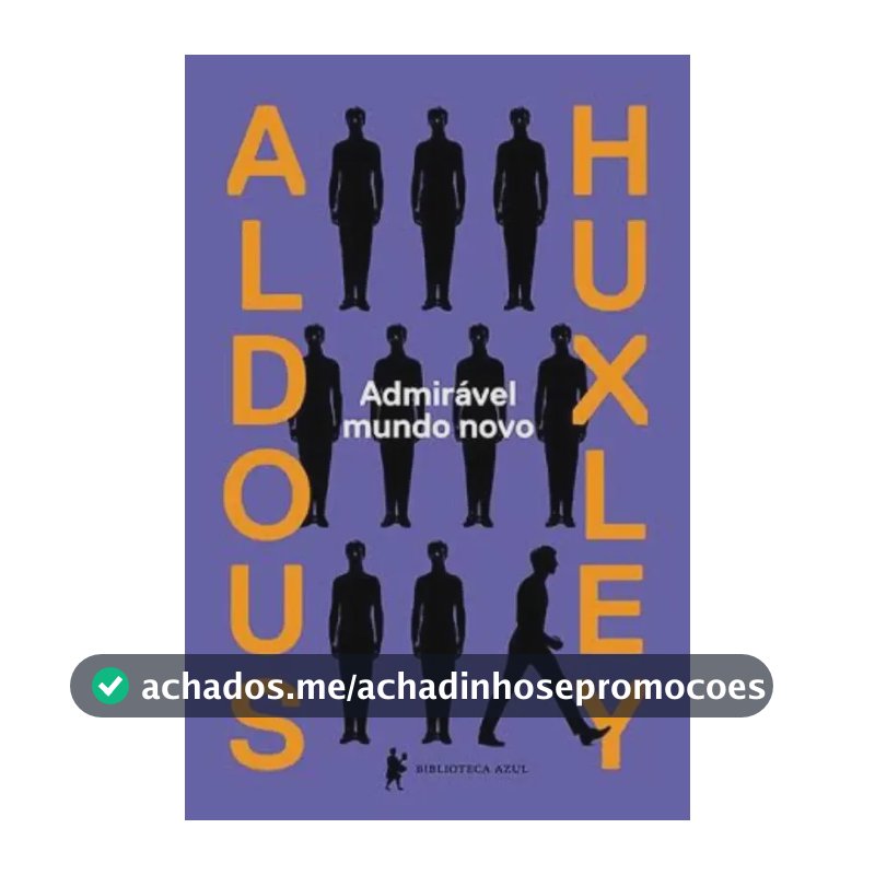 Livro Admirável Mundo Novo De Aldous Huxley Edição 1 Em Português 2014 Editora Biblioteca Azul