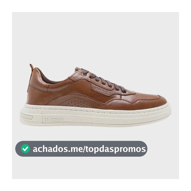 Tenis Democrata Jake Sapatenis Sneakers Casual 100% Couro