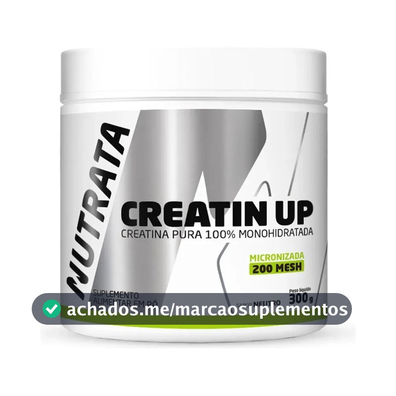 Creatina Nutrata Premium Creatin UP - 300g em pó Sem sabor x 300g