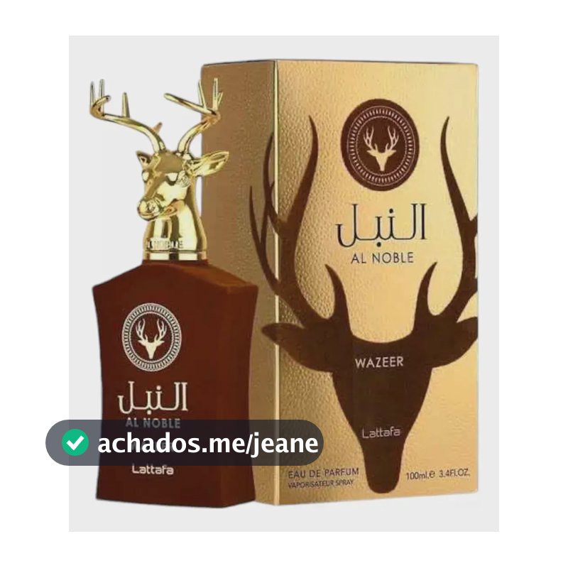 Perfume Al Noble Wazeer 100ml Edp