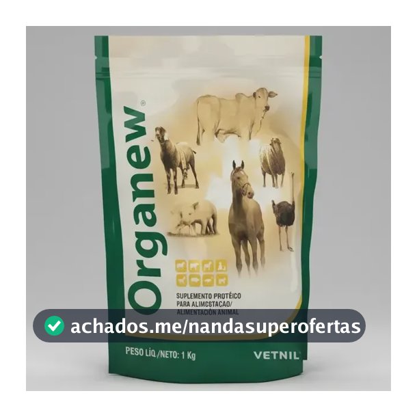 Organew 1kg Suplemento Probiótico + Prebiótico - Vetnil