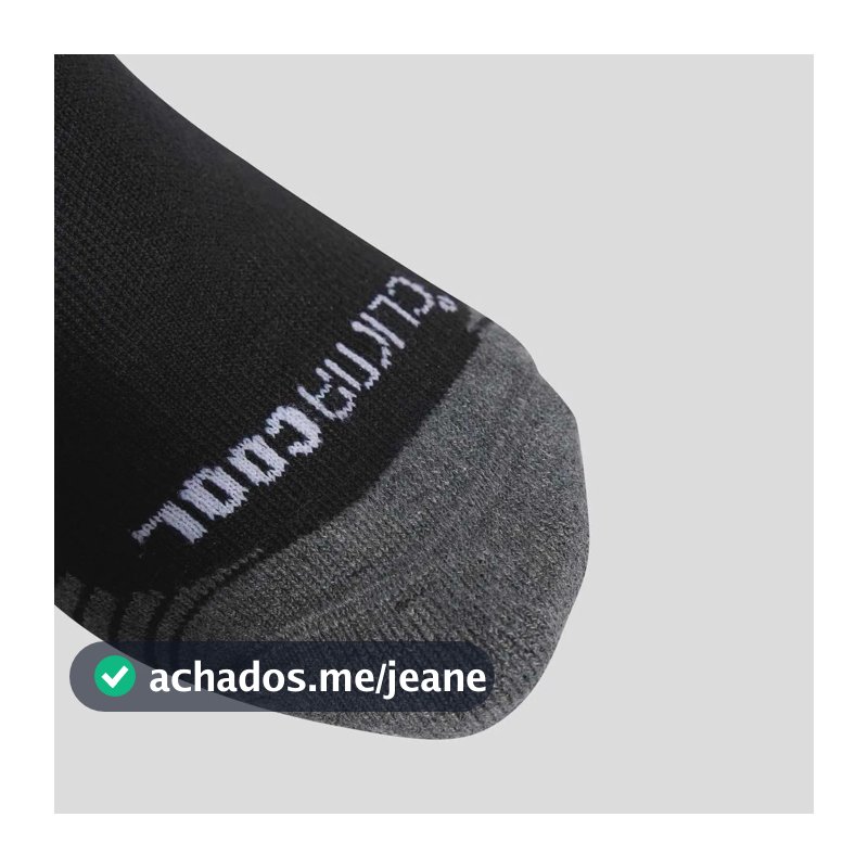 Meias adidas Treino Performance Climacool Jc6411-120 Preto Liso M