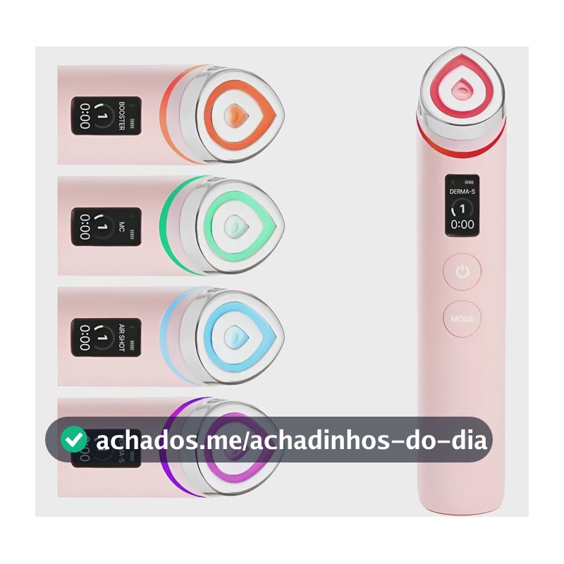 Medicube Age-r Booster Pro 6 Em 1 Anti-rugas Cor Rosa Todo Tipo De Pele Dia/noite