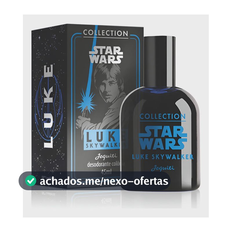 Desodorante Colônia Star Wars Luke Skywalker 45ml Jequiti