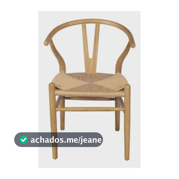 Cadeira Para Sala De Jantar Wishbone Bege