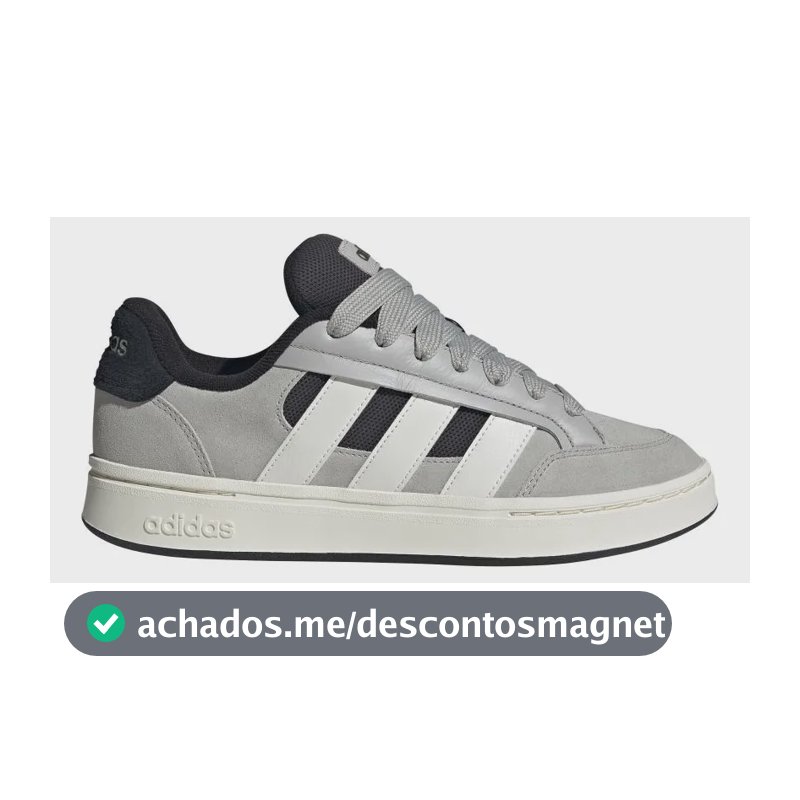 Tênis Grand Court Alpha adidas Cinza 41 Br