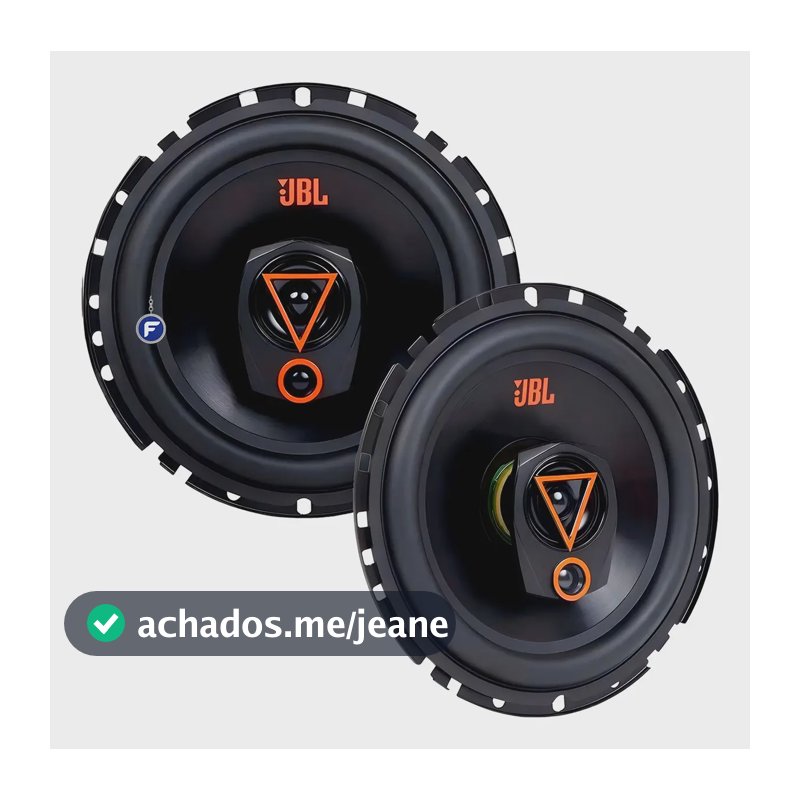 Par Alto Falante Porta Jbl 6 Pol 160w Rms 6trms80 Triaxial