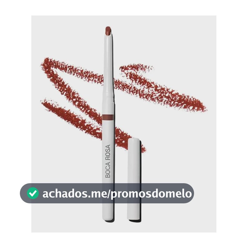Contorno Labial Boca Rosa - Lápis Retrátil Chocolate Intenso