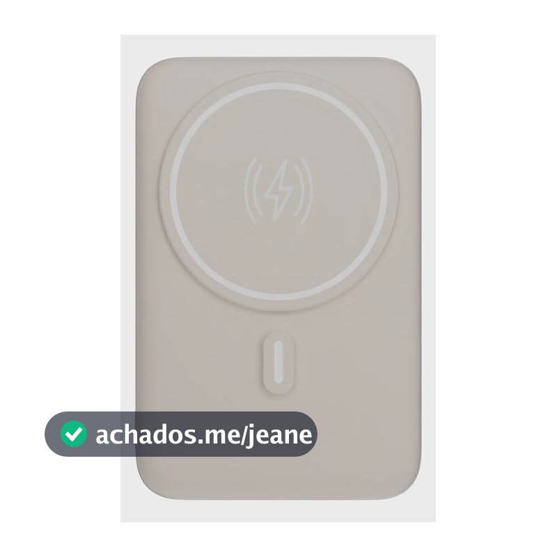 Carregador Portátil Power Bank Indução 10.000 Magsafe com suporte dobrável Geonav