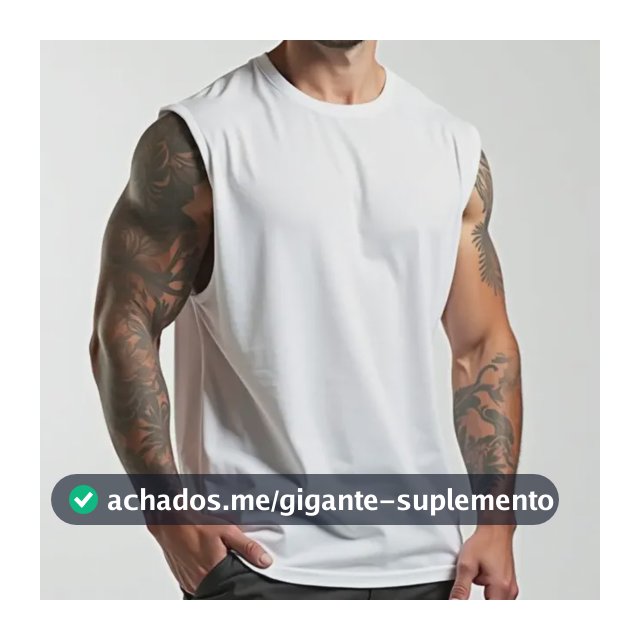 Regata Masculina Oversized Machão Muscle 100% Algodão