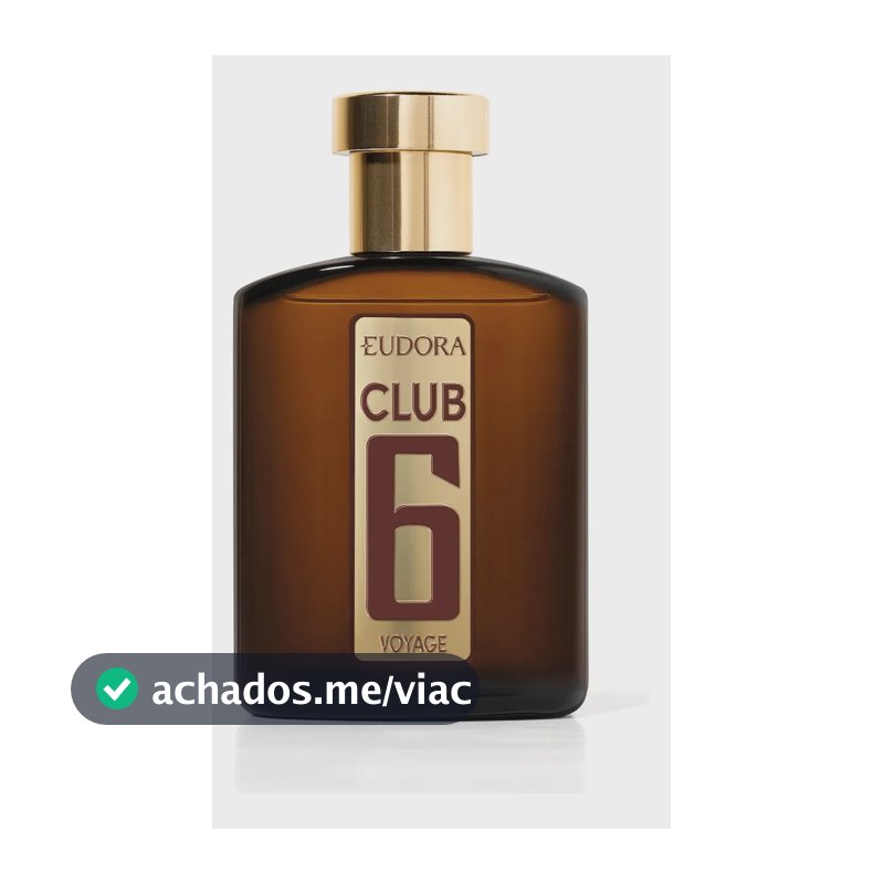 Club 6 Voyage Desodorante Colônia 95ml