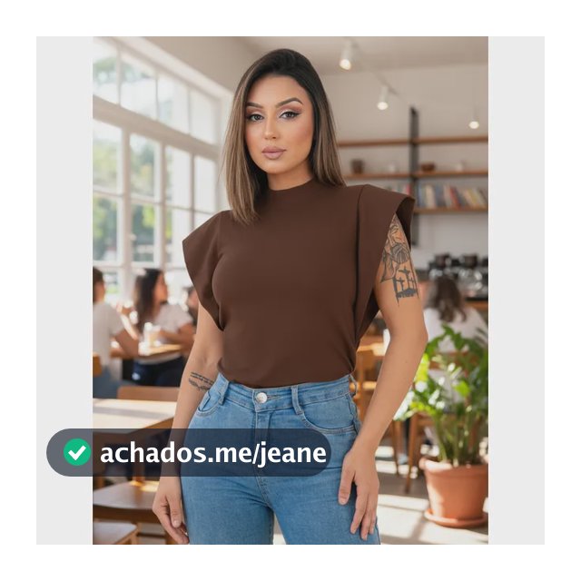 Blusa Feminina Social Manga Morcego Muscle Tee Luxo