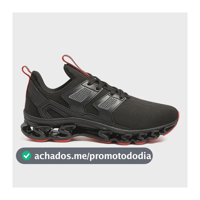 Tênis Masculino Sandrini V 12 Molas  Sport Confortável