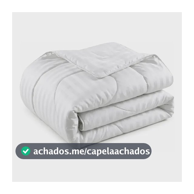 Edredom Casal Queen 400 Fios Dupla Face Grosso Hotel Oferta