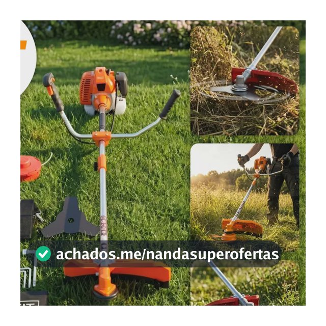 Roçadeira Nakasaki A Gasolina Profissional 75cc 2 Tempos 3hp
