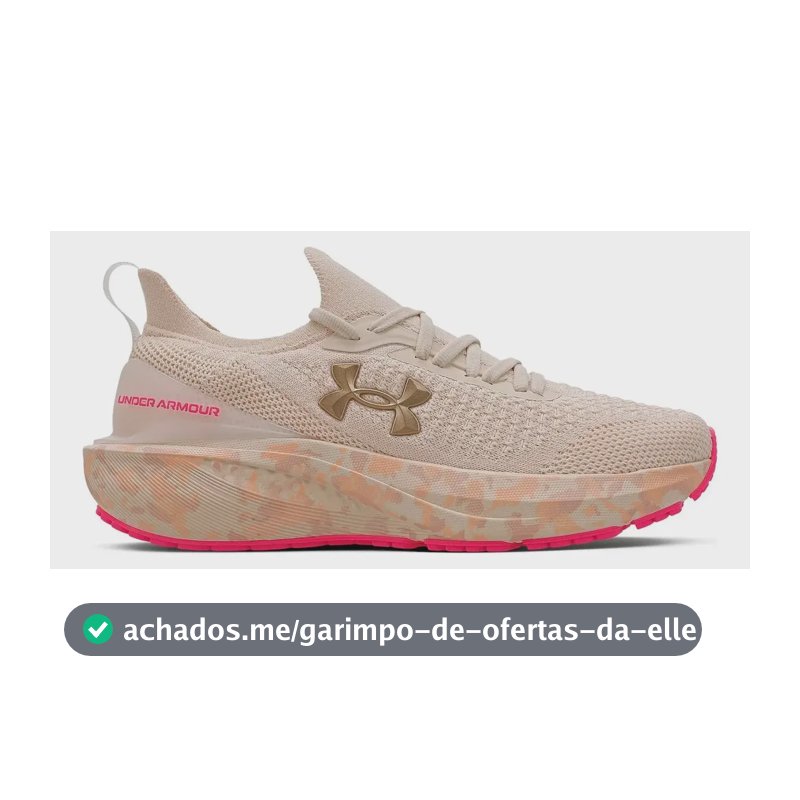 Tênis De Corrida Unissex Quicker 2 Under Armour Salmão 36 Br