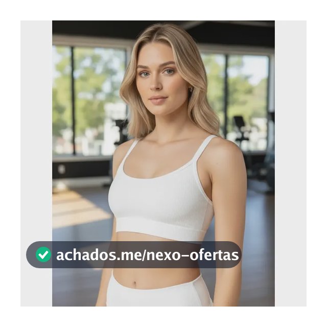 Top Lupo Loba Fitness Confortável Ótima Sustentação Academia