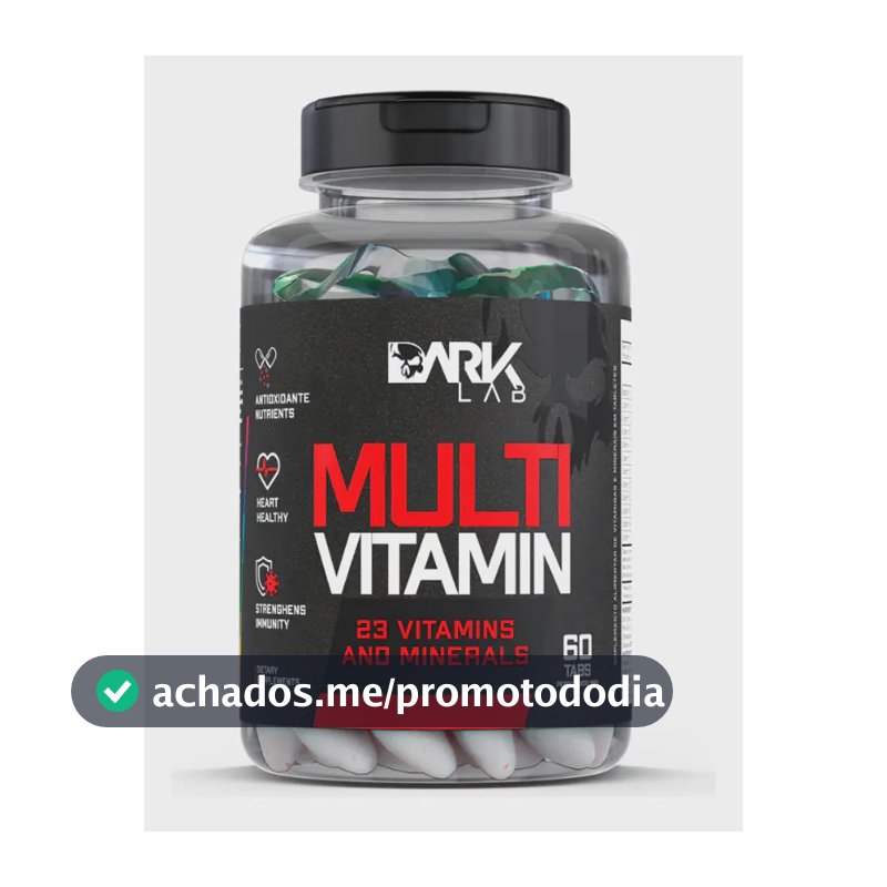 Multivitaminico 60 Tab - Dark Lab (1 tablet por dia)