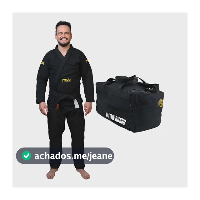 Quimono Jiu Jitsu, Kimono Jiu Jitsu + Mala Trançado Grosso