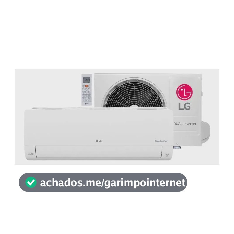 Ar Condicionado LG Dual Inverter Ai Voice 24000 Btu Qf