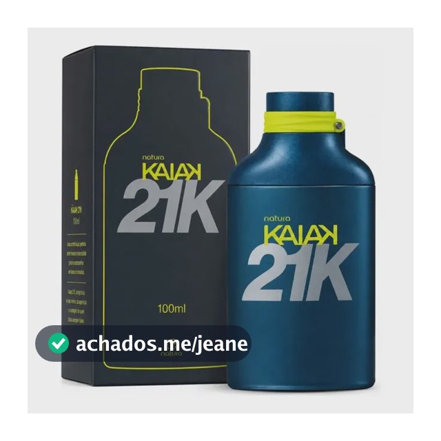 Natura Deo Colônia Kaiak 21k Masculino 100ml Lançamento