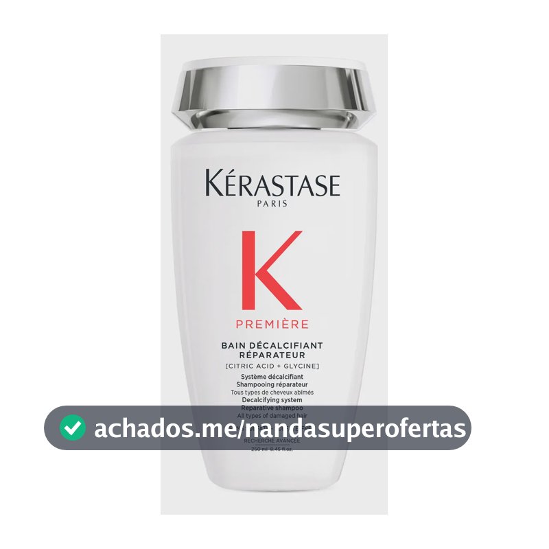 Kérastase Premiére Bain Reno Shampoo Descalcificante Reparador, Para Cabelos Danificados 250ml