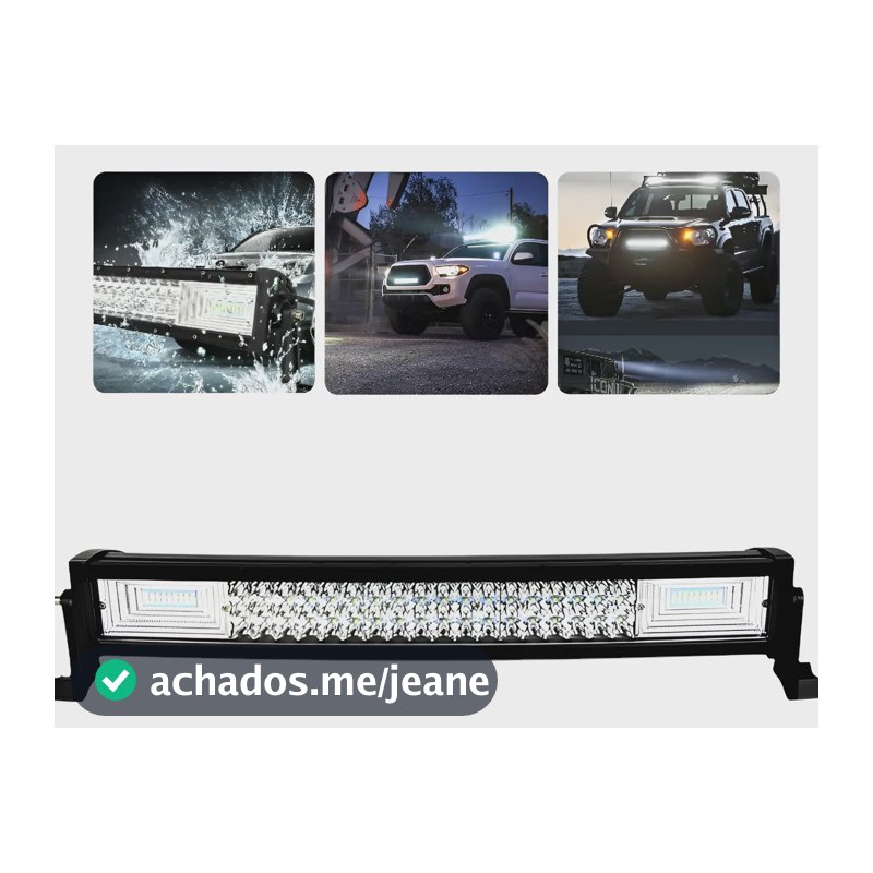Farol Barra De Led 270w 52cm 12v 24v Off Road Triller 9-36v
