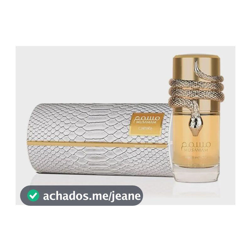 Perfume Árabe - Lattafa Musamam White Intense Edp 100ml