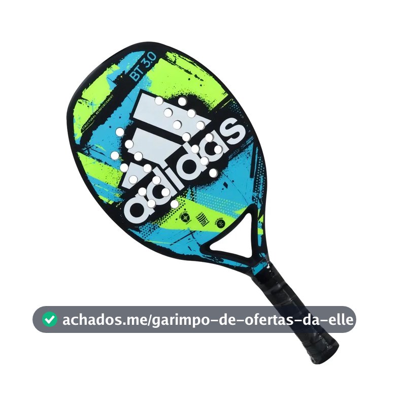 Raquete De Beach Tennis adidas Bt 3.0 Azul/verde Cor Azul-turquesa