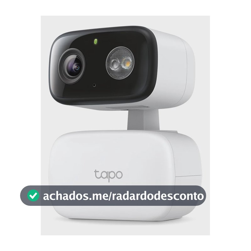 Câmera De Segurança Wifi Branca Tp-link Tapo C206 2k Para Interior/exterior