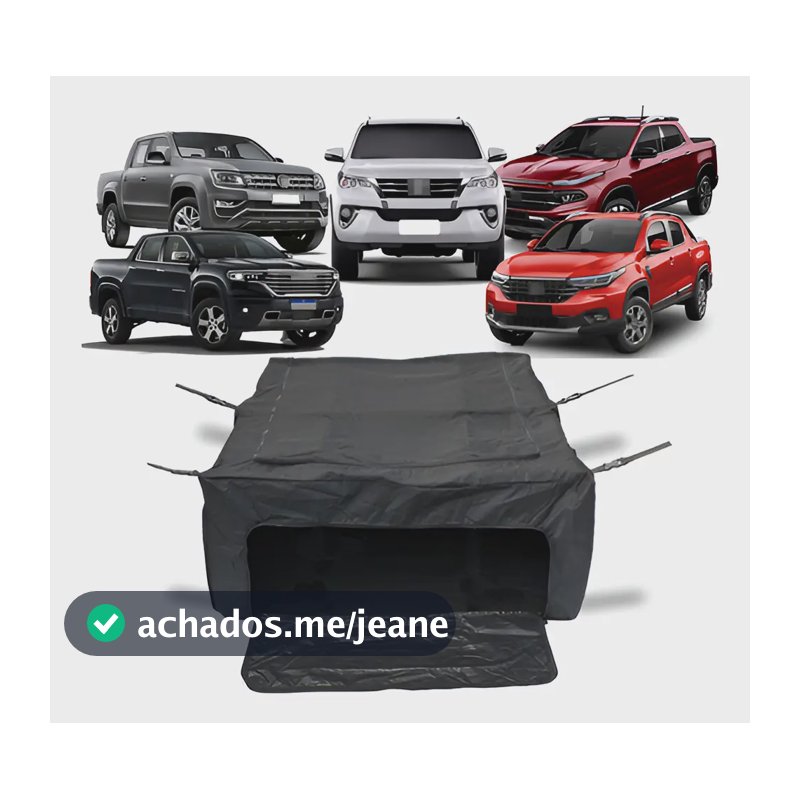 Bolsa De Cacamba 840 Litros Mala P/ Camionete Bag Universal