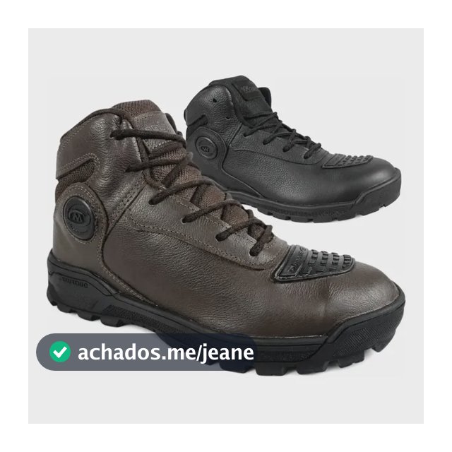 Bota Couro Moto Motociclista Motoqueiro Wonder Original