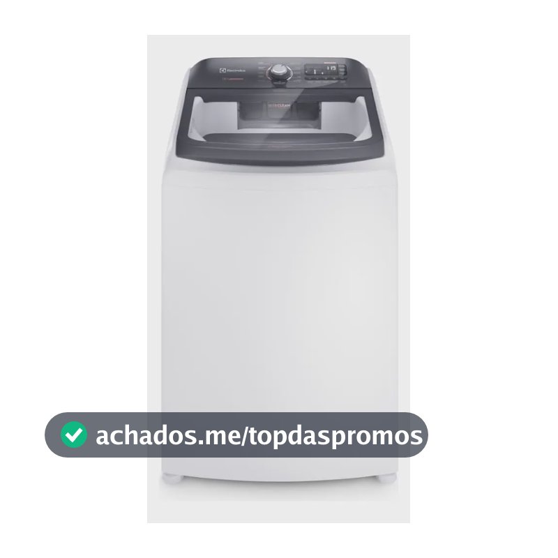 Máquina de Lavar Electrolux LEC15 Branca 15kg Premium Care com Cesto Inox Jet&Clean e Time Control