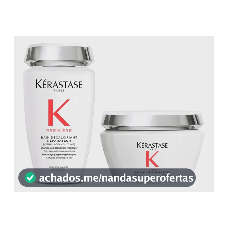 Kit Kérastase Premiére Bain Shampoo 250ml + Máscara 200ml