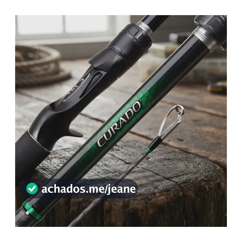 Vara Carretilha Shimano Curado Serie Brasil 5'8 1.73m 17lb