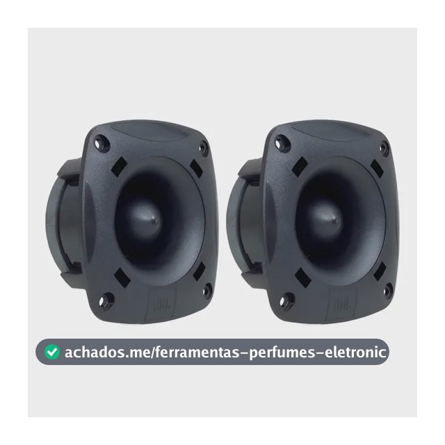 Kit 2 Un Super Tweeter Jbl Selenium St200 Linha Profissional Preto