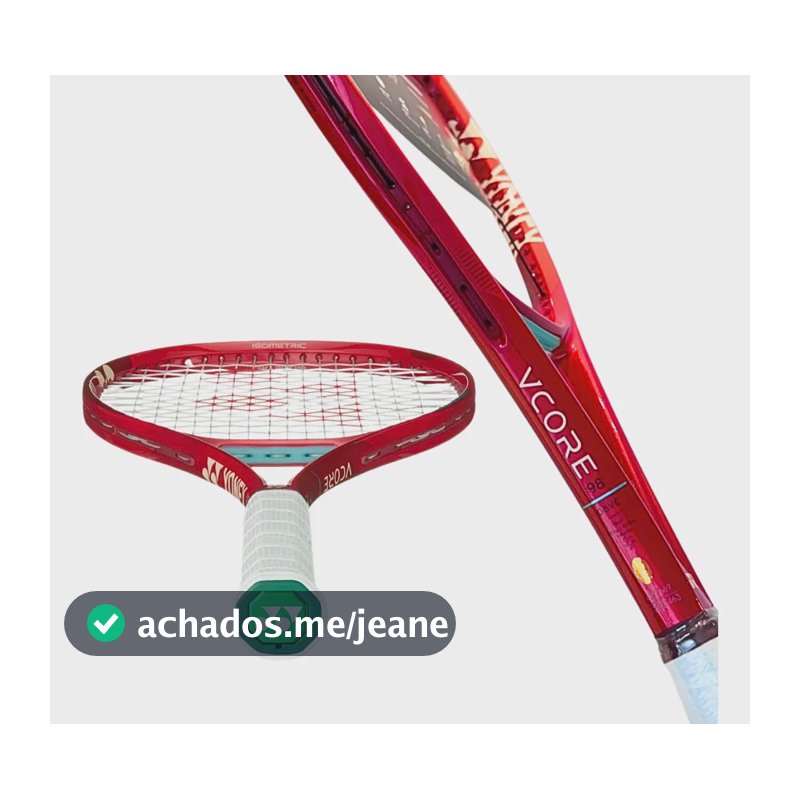 Raq Tênis Vcore 98 305g Ruby Red Adulto J.fonseca Flex Force Ruby Red L3 L3