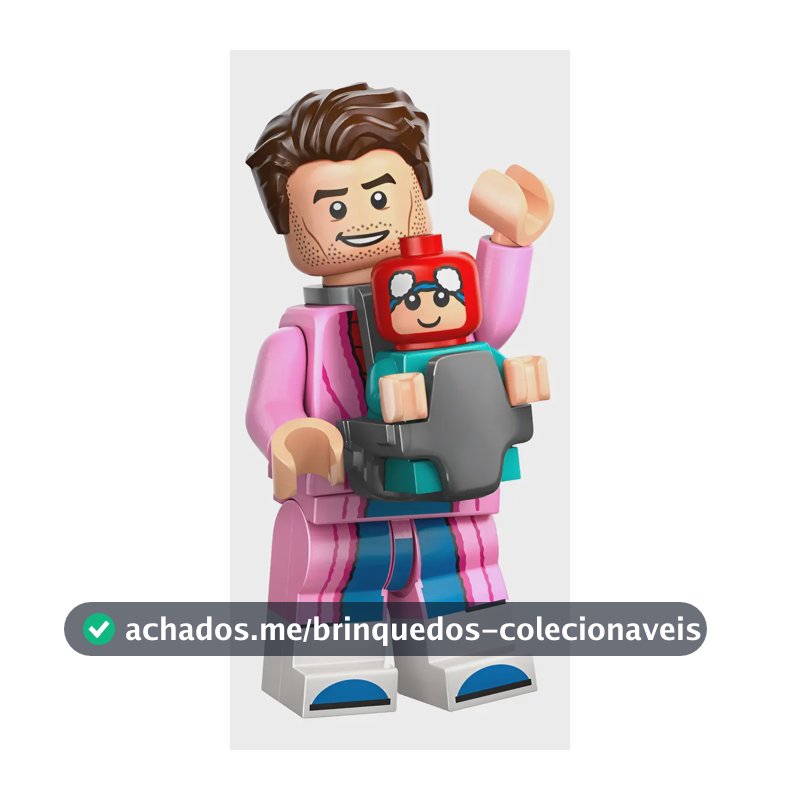 Lego 71050 Aranhaverso Minifigura Peter B. Parker / Mayday 1 Peter B. Parker / May Mayday Parker
